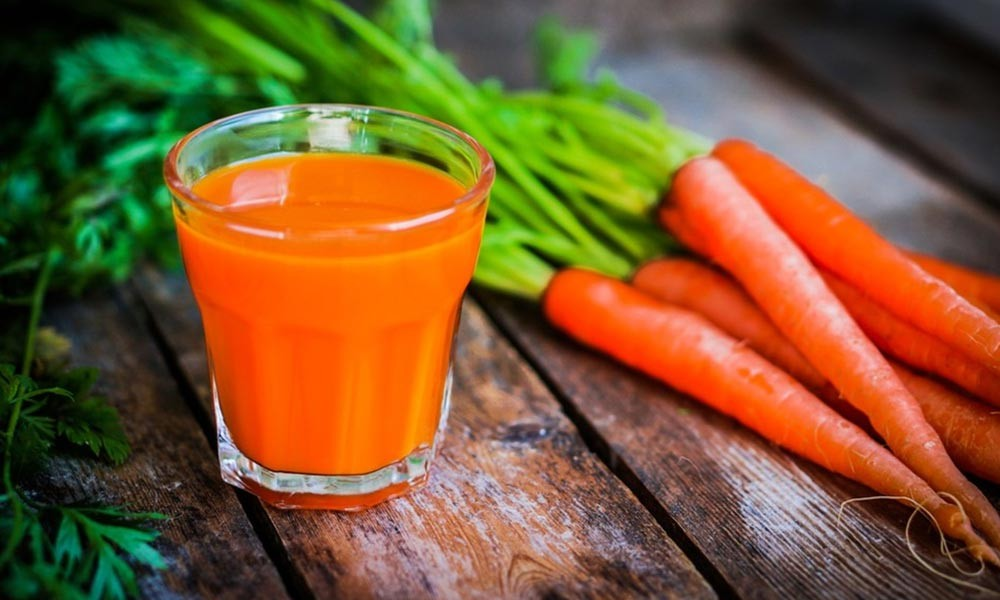 Морковный сок для печени